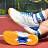 Men Women Badminton Shoes Anti Slip Professional High Quality Mesh Sports Tennis Sneakers for Gym Matches Big Size