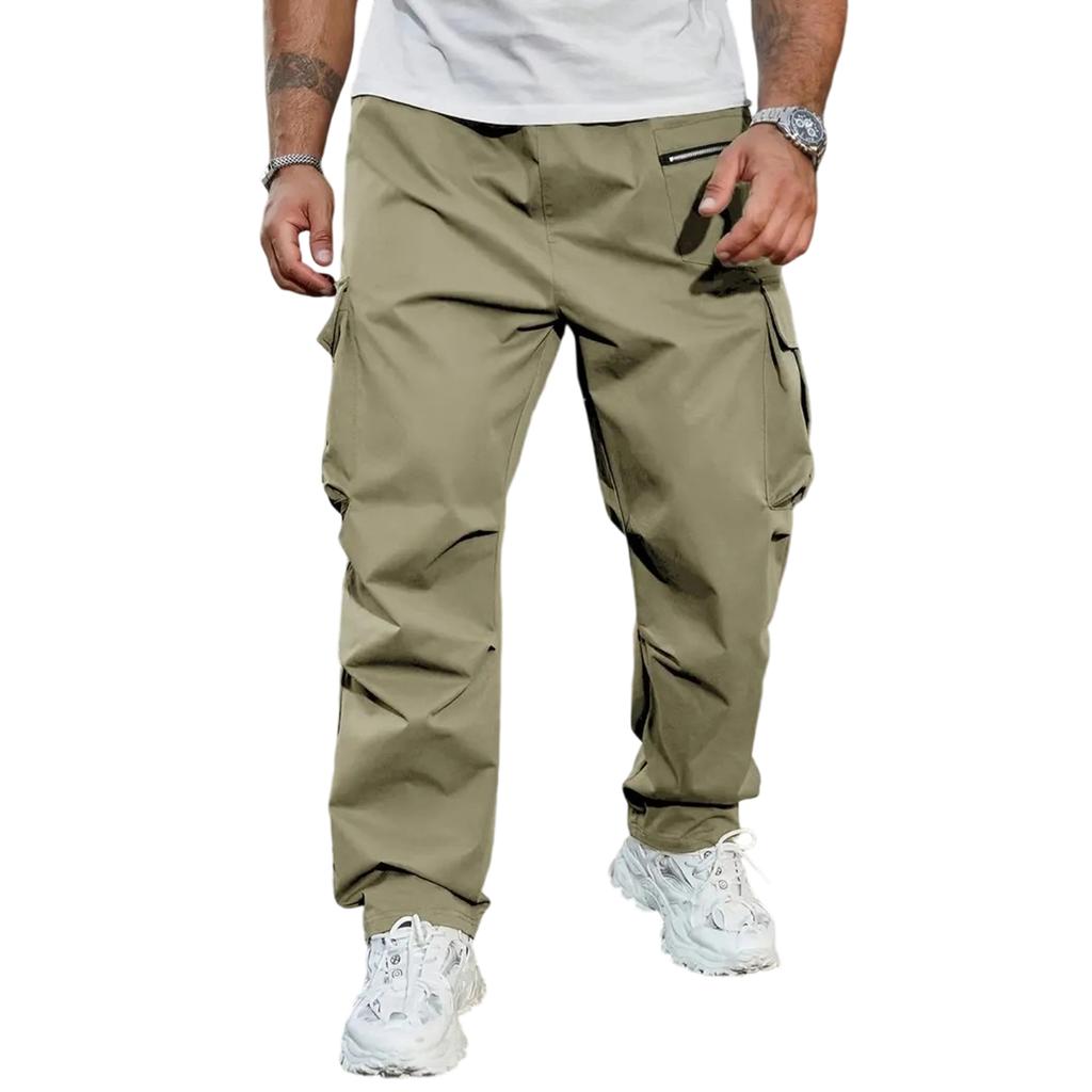 Men's  Loose  Sports  Leisure  Multiple Pockets  Function  Workwear  Trousers