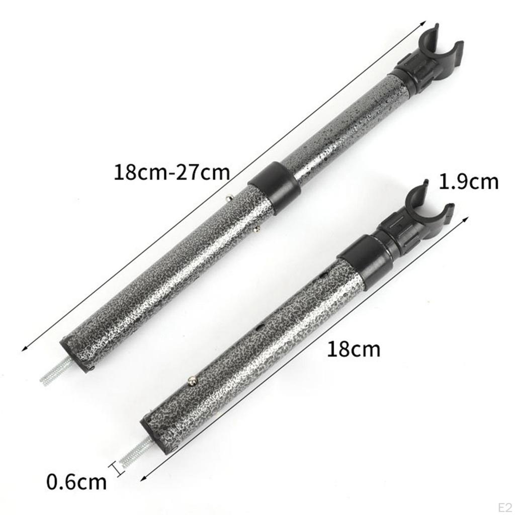 4 Adjustable Telescopic Table Legs for in The Garden