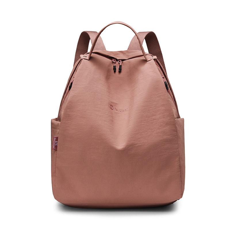 

Рюкзак, Студенческий школьный рюкзак большой вместимости, Легкий дорожный рюкзак для выхода в свет розовый