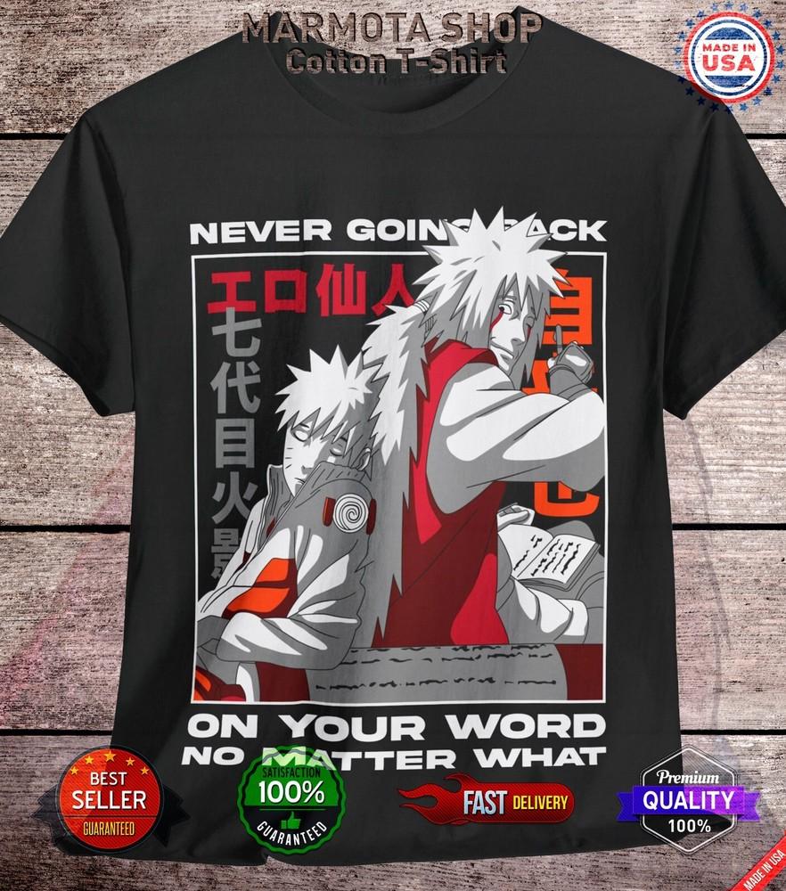 

Jiraiya Shirt Naruto Shippuden Itachi Madara Anime Unisex Tee T-Shirt All Size L