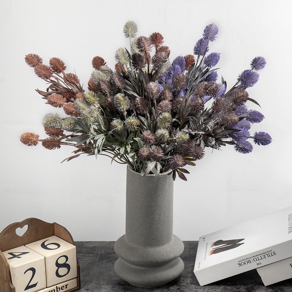 Pine Cone Faux Fruit Wreath: Elegant Indoor Wall or Table Decor