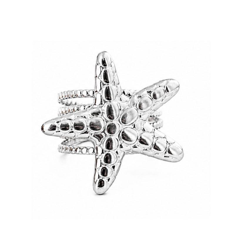 Classic Ocean Resort Style Starfish Ring – High-Grade Stainless Steel Titanium Jewelry