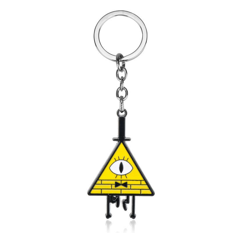Gravity Falls Bill Pendant Necklace In Alloy With Electroplating For Fans And Enthusiasts Fashion