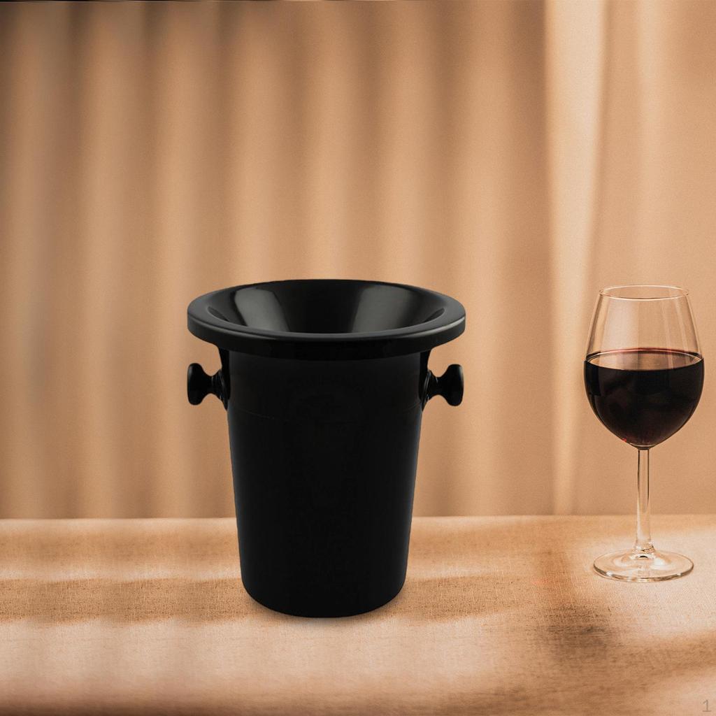 Tasting Spittoon Dump Bucket Easy To Clean Ice Beverage Tub for Jug Cocktails Beer Bottles