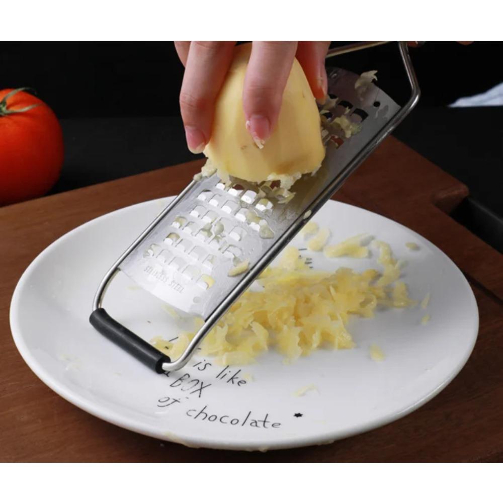 Aixiangru-Cheese Grater, Lemon Zest Vegetable Graters, Paring Knife, Home Gadgets, Kitchen Accessories, 304 Stainless Steel Push