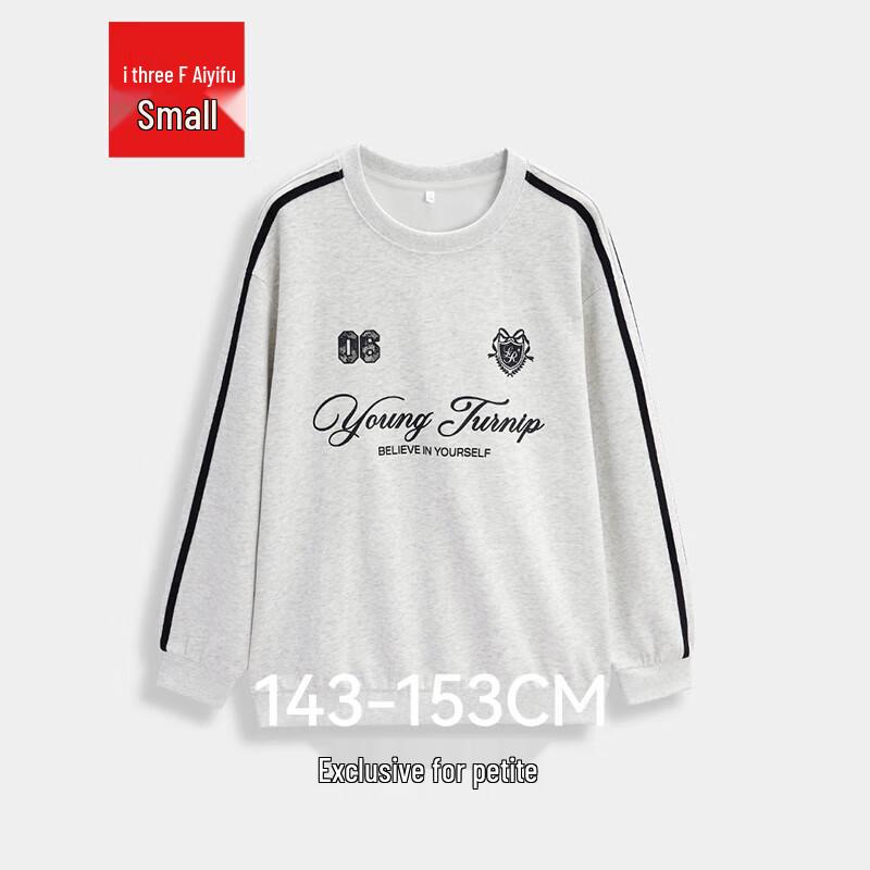 

IEF Aiyifu Petite 2025 Autumn Korean Fashion Versatile Sweatshirt M