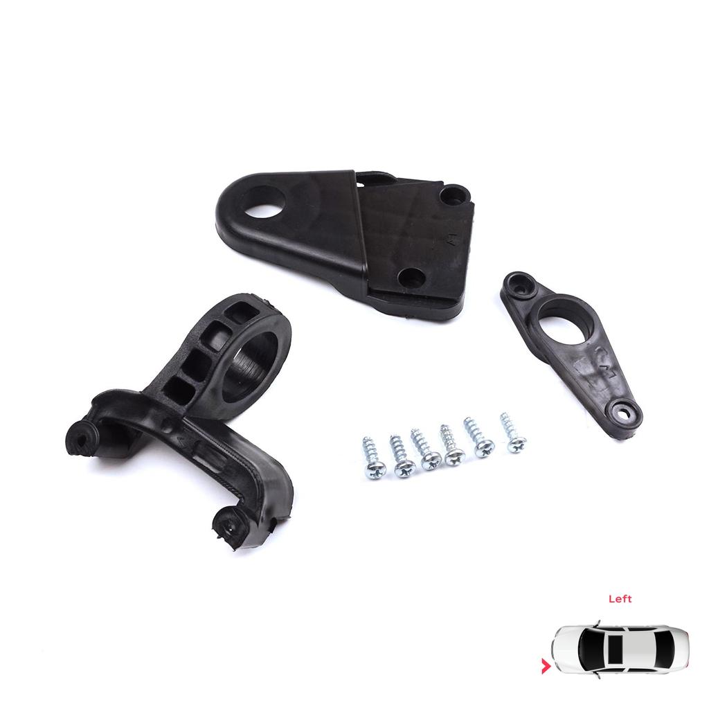 EHL561-1 Headlight Holder Mount Repair Bracket Tab Set Left Side for Skoda Octavia MK3 5E 2012-2019 5E0998225