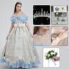 Snow White Ariel Anna Cinderella Bell Elsa Dress Adult Performance Costume