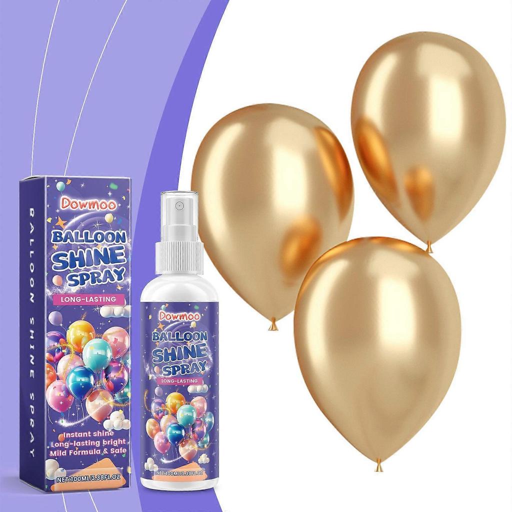 Balloon Sparkle Spray, Balloon Surface Texture Atmosphere Luster Long-Lasting Shine Spray