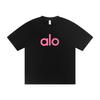 NH05 Summer Men's and Women's Letter Print T-Shirt, Casual Crew Neck Short Sleeve Tee, Streetwear Cotton Tops