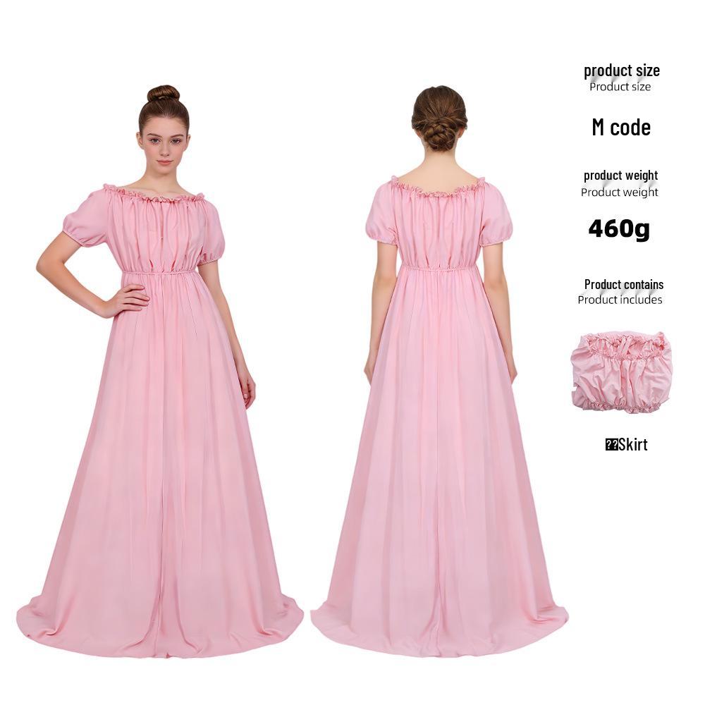Regency Era Bridgerton Victorian Cosplay Gown for Halloween
