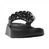 FitFlop Womens/Ladies Jewelled Leather Flatform Sandals