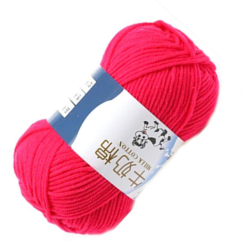 Miękka jak dziecko nowa 1 motek X 50g Specjalna gruba wełna czesankowa 100% bawełna przędza do RĘCZNEGO dziergania