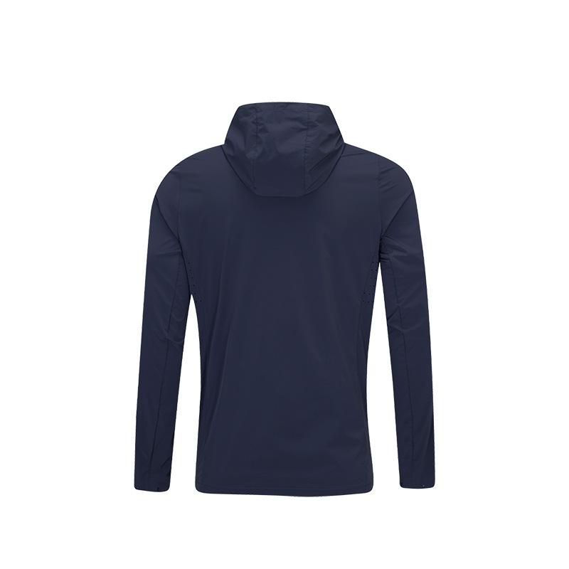 Li Ning Table Tennis Glory Series National Flag Spring Summer Cool Breathable Sports Jacket Women Jacket Deep-Blue AFDW302-1