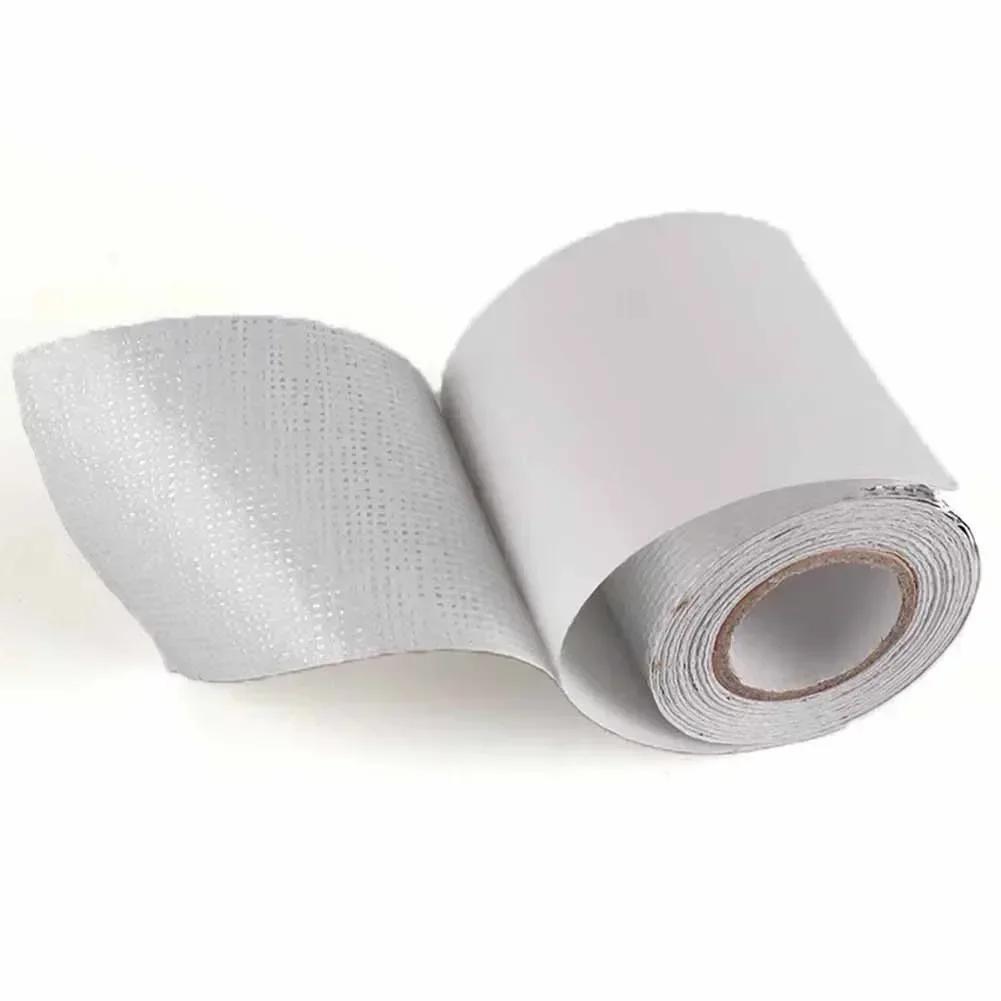 10Mx5cm Car And Motorcycle Pipe Insulation Waterproof Reflective Foil Tape Silve Motorcycle Equipments