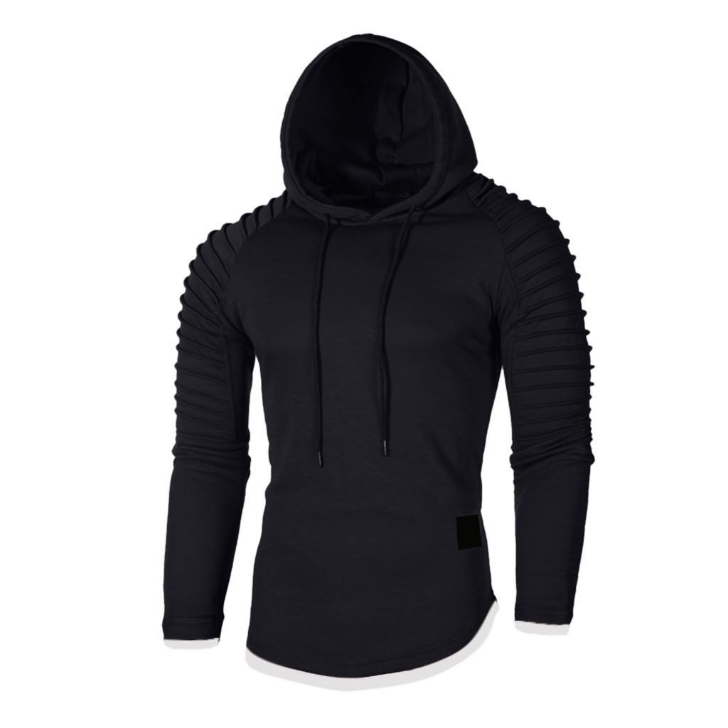 Men‘s Long Sleeve Winter Casual Sweatshirt Hoodies Top Blouse Tracksuits