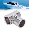 90 Degree Boat Hand Rail Fittings 316 Stainless Steel Stainless Steel Tee  Marine Environments