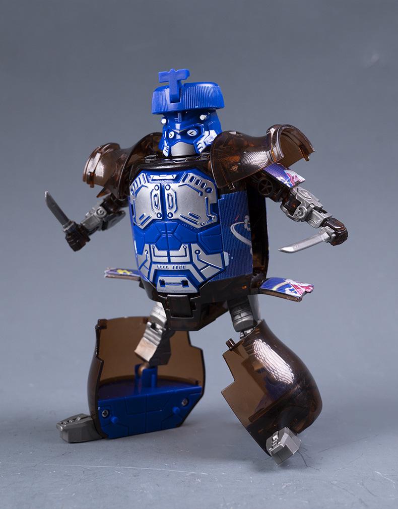 Transforming Internet Celebrity Cola Robot Mecha Toy for Kids