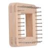 Handmade Wooden Knitting Loom Square Solid Yarn Knitter Creative Grid Weaving Tool Hat Making