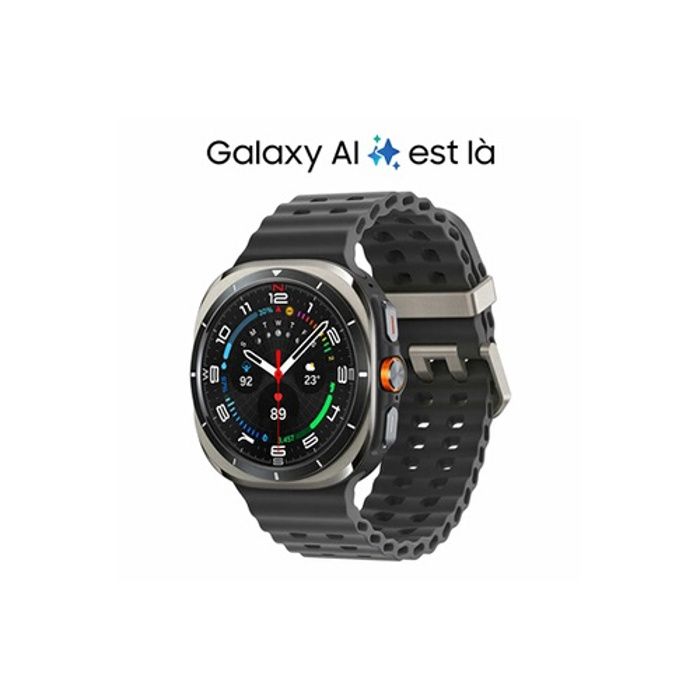 Montre connectée Samsung Galaxy Watch Ultra 47 mm 4G Argent Titane