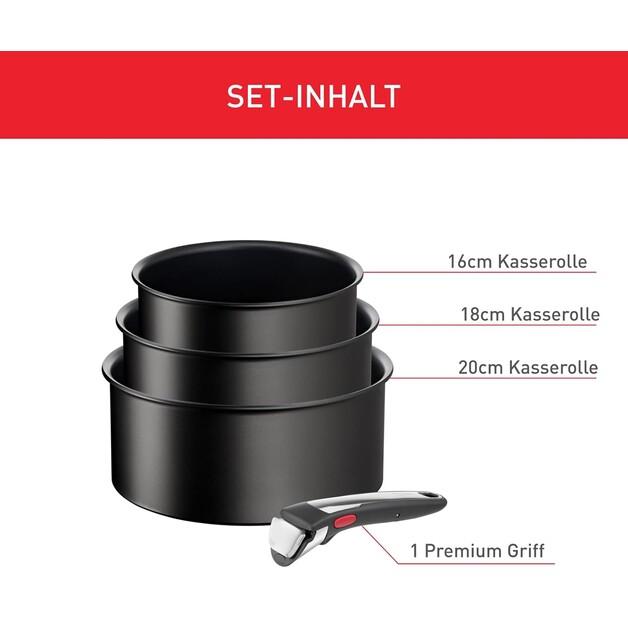 Набор посуды Tefal Ingenio Unlimited On, 4 предмета (L39594)