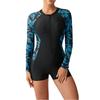 Women's One-piece Long Sleeved Swimsuit, Diving Suit, Surfing Suit, Women's Swimsuit, Swimming Suit
