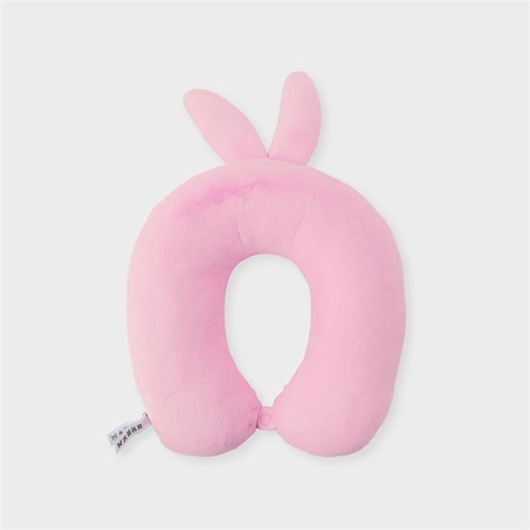Плюшевая подушка для шеи TOKKI (PINK)