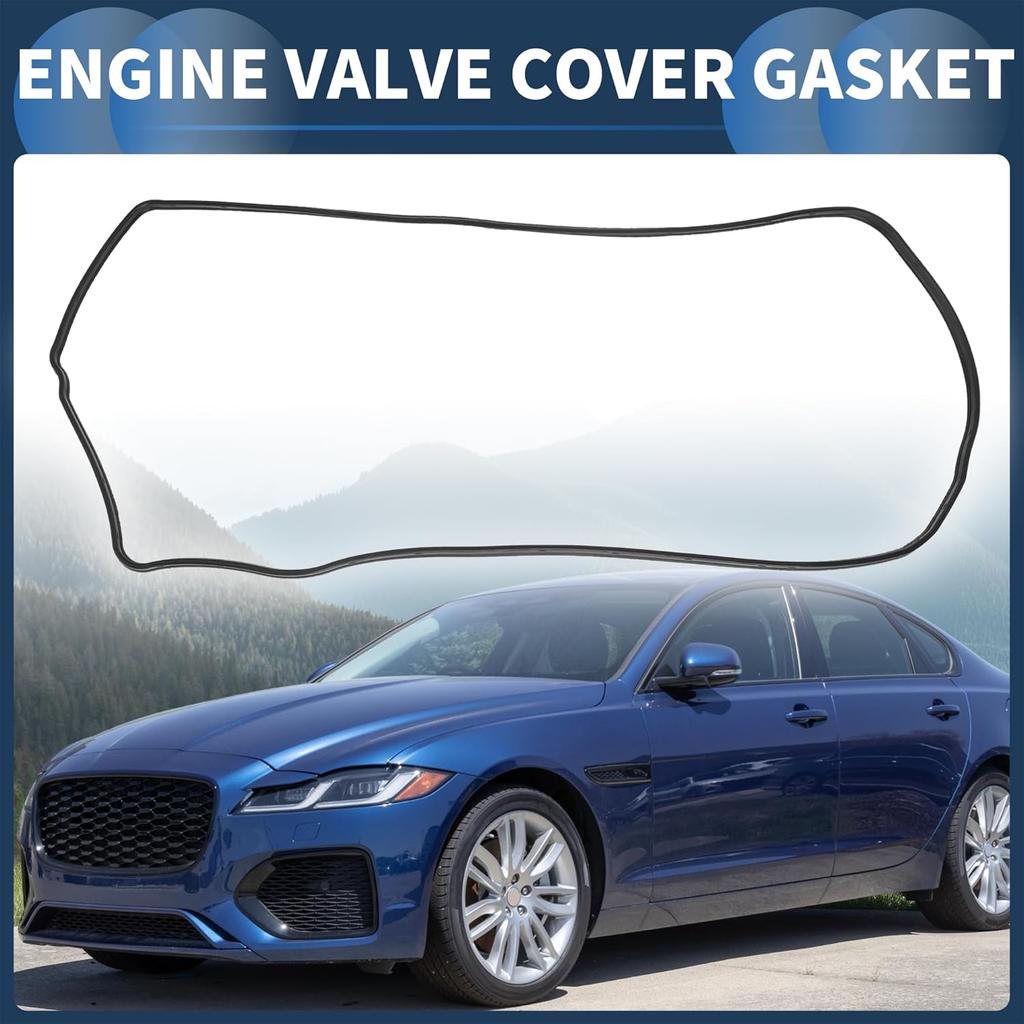 Valve Cover Gasket, Cylinder Head Valve Seal Gasket No.1121331040 for Lexus Gs 300 2005-2011 Black, Rocker Cover Gasket 1 Pc