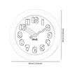 Nordic Wall Clock Art Clock Unique Round Mute Decorative Clocks Timepiece for Bedroom Dining Room Study Indoor Decoration