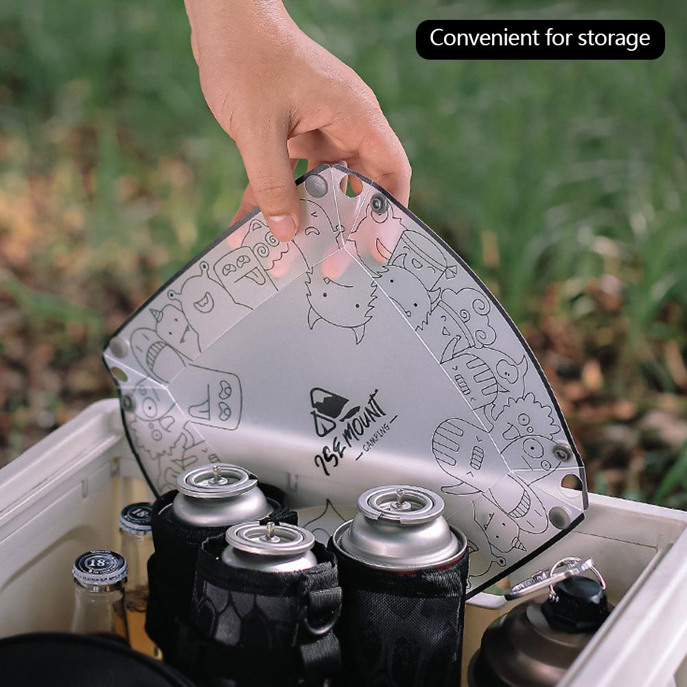 Ultralight Portable Foldable Camping Tableware Outdoor Folding Bowl Plate Cup Filter Travel Chopping Food-Grade Tableware