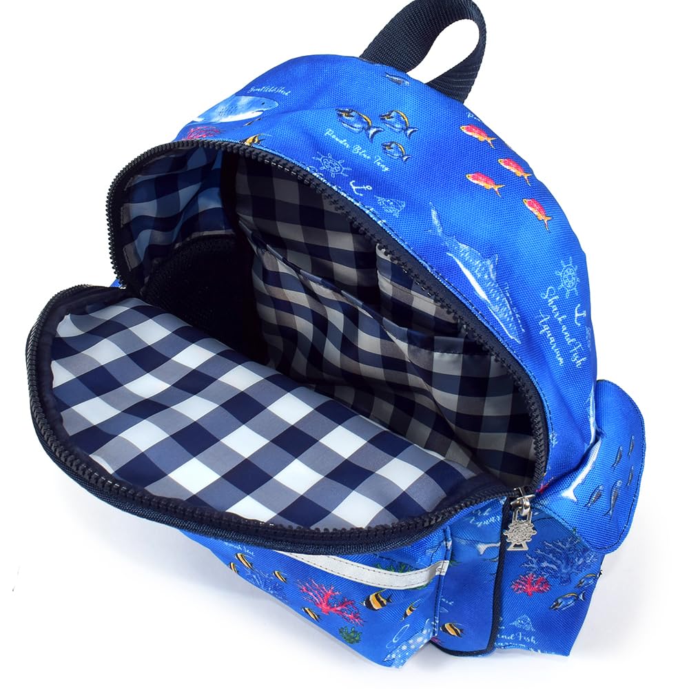 COLORFUL CANDY STYLE School with Blue Lagoon Reflective NN882500 Backpack, Water-Repellent, Lightweight, Reflectors, Design, Water-Repellent,