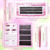 Wispy Style False Eyelashes Natural Look Fake Eyelash DIY Lash Extension Kit  Eye Lash Extension
