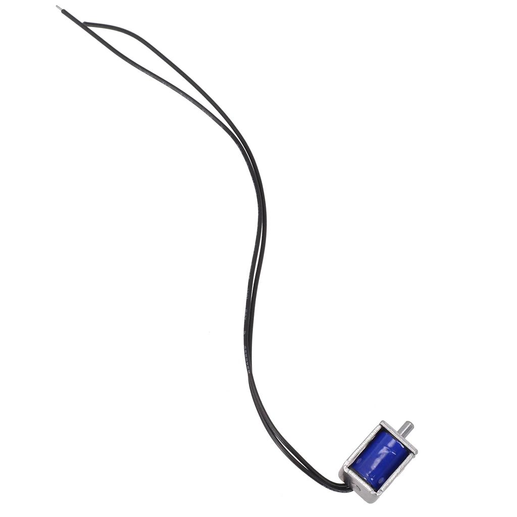 DC 5V 12V Trekktype Mini DC Elektromagnet Ramme Fjær Solenoidmagnet