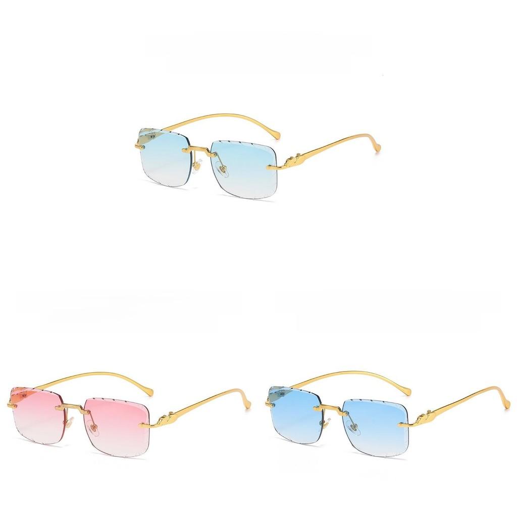 Leopardo Square Sunglasses For Men And Women With Metal Frame And Pc Lenses For Travel