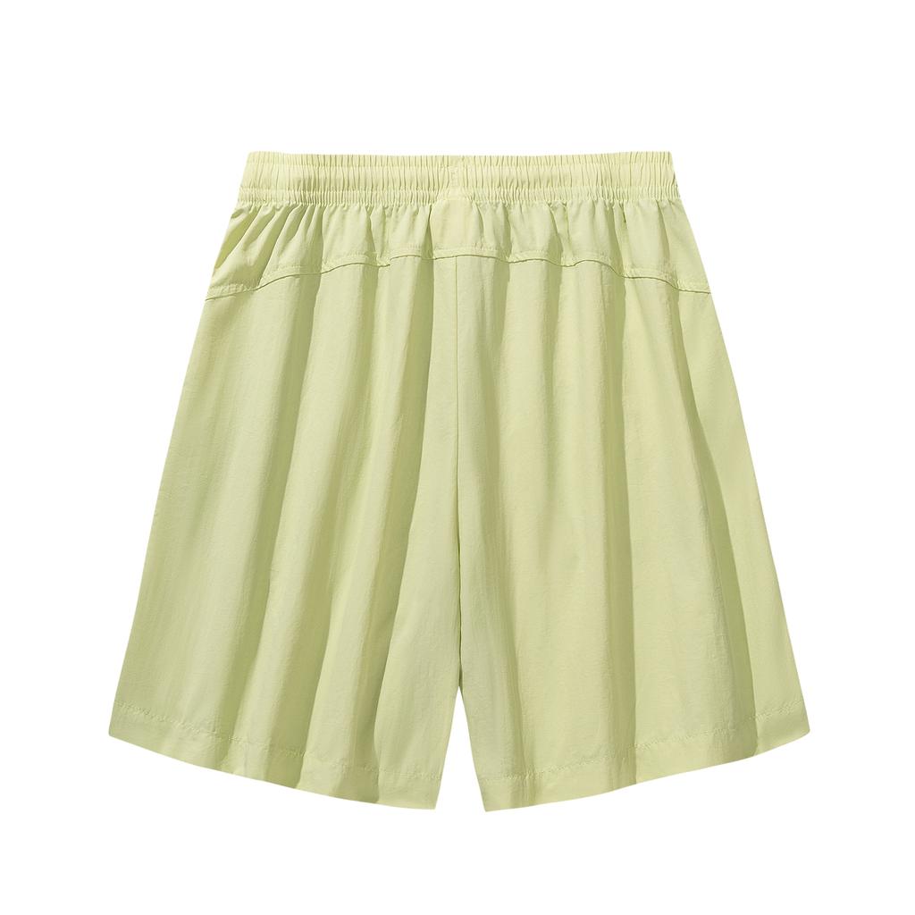Anta Outdoors Woven Five-Point Shorts Summer Casual Shorts Women bottoms Pistachio-Green 962626505-7