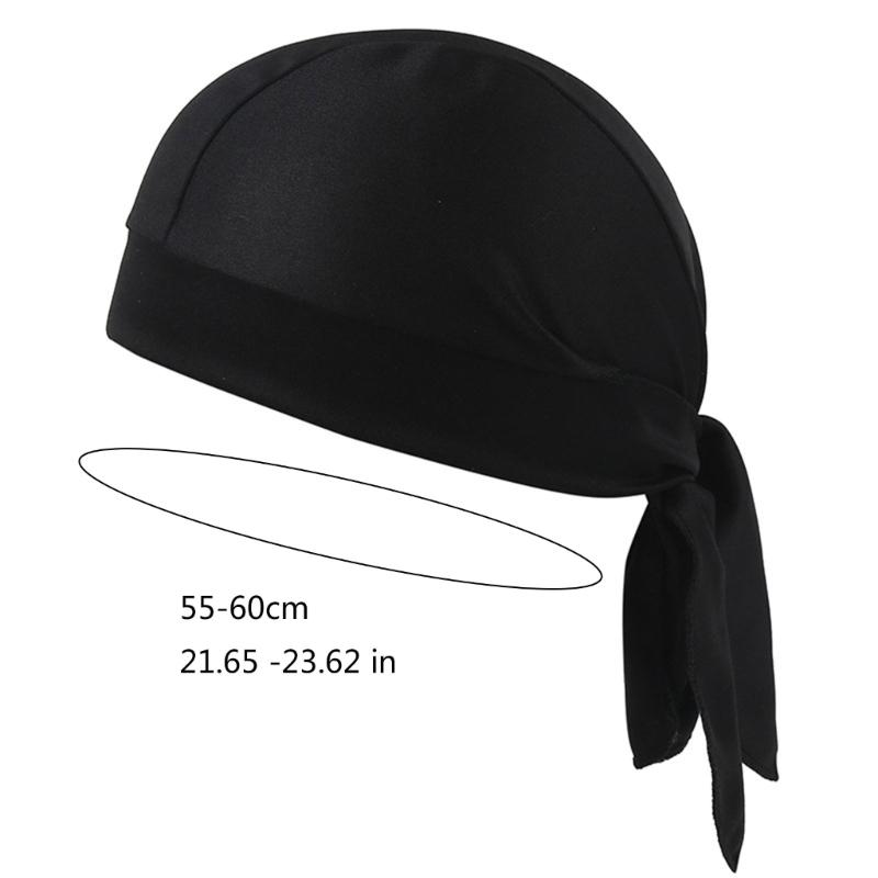 Athletic Headwear Cycling Hat Moisture Wicking Technology Elastics Spandex Blend Universal For Men Women Outdoor Sports