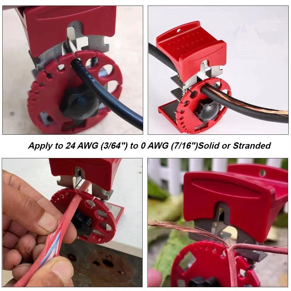 Copper Wire Stripping Machine Versatile On-The-Go Stripper Wire Stripper Tool  Professional Use