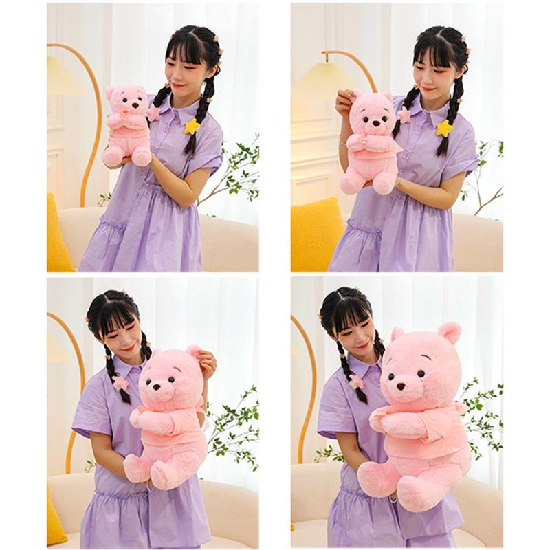 Cute Pink Teddy Bear Plush Toy For Birthday And Holiday Gifts Wholesale From Manufacturer