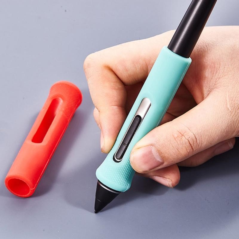 Soft Silicone Stylus Cover Sleeve Skin Protector for Tablets Pen PTK440 501e Protective Grip Holder