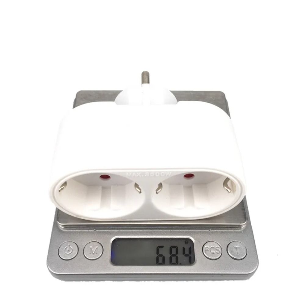 Safety Door Adapter Converter 16 A 250 V AC EU Power Plug Outlet Conversion Socket  Travel Use