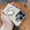 For Infinix Note 60 Pro Case Luxury Plating Clear Four-corner Bracket Protection Cover For Infinix Note 60 60Pro Shell Bumper