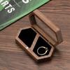 Box Gift Earrings Organizer Wedding Wooden Storage Box Presentation Box Ring Bearer Box Ring Box