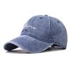 Cotton washed old MAMA baseball cap men and women outdoor mother print cap