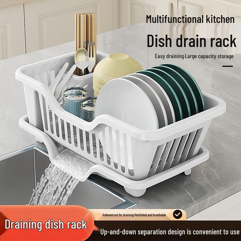 Thickened Kitchen Sink Dish Rack & Drainer Organizer