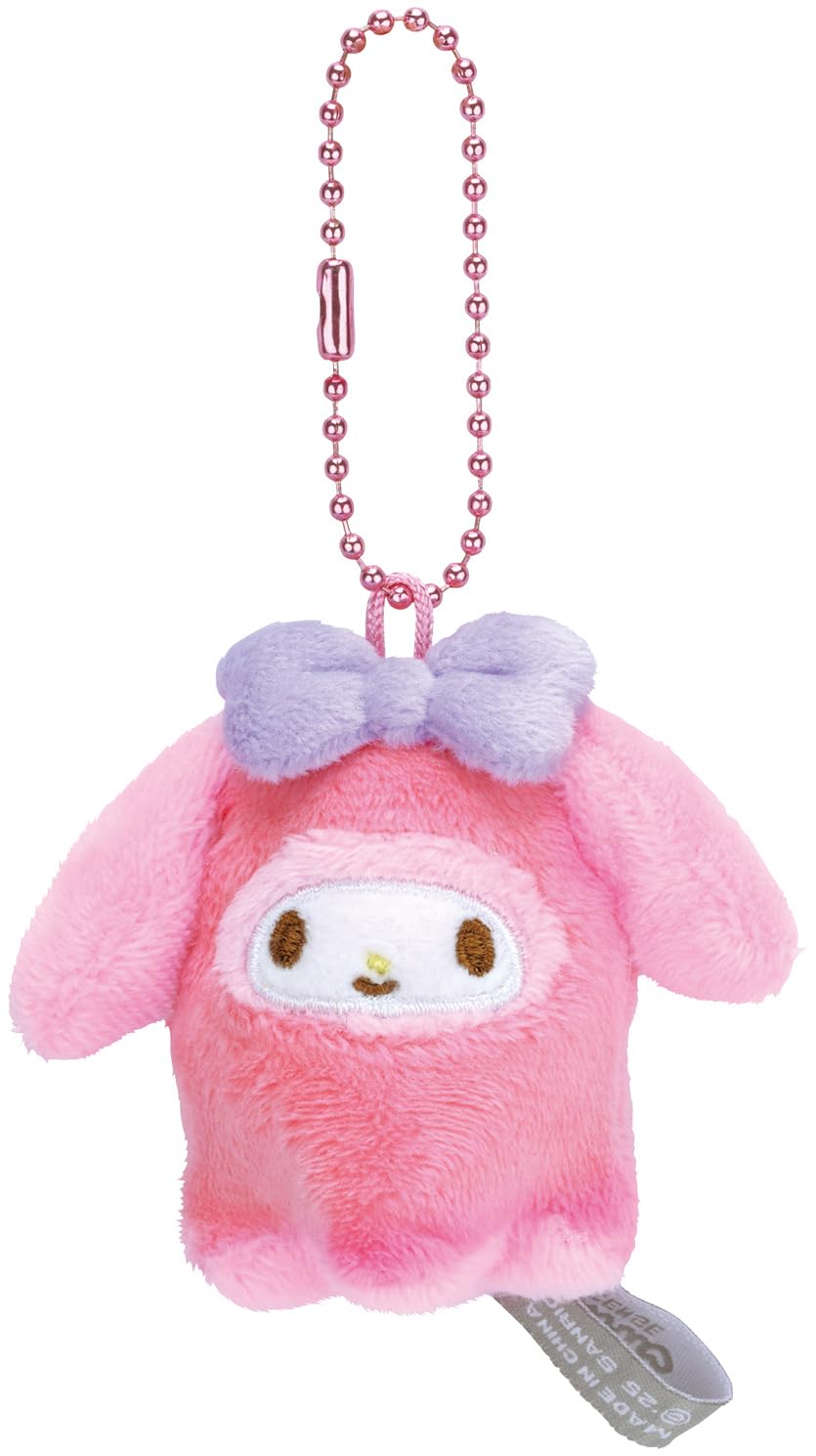 Skater Plush Keychain Ball Chain Sanrio My Melody Food Costume ZNKH1K-A
