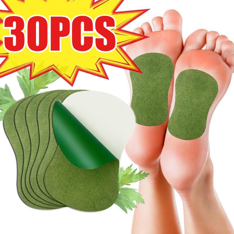 2-30PCS Wormwood Detox Foot Patches Health Body Pain Relieving Foot Patch Effective Improve Sleep Quality Organic Detox Beauty Feet Patch