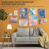 4pcs/set Canvas Boards for Painting 100% Cotton Acid Free Blank Canvas Panels for Oil Paint