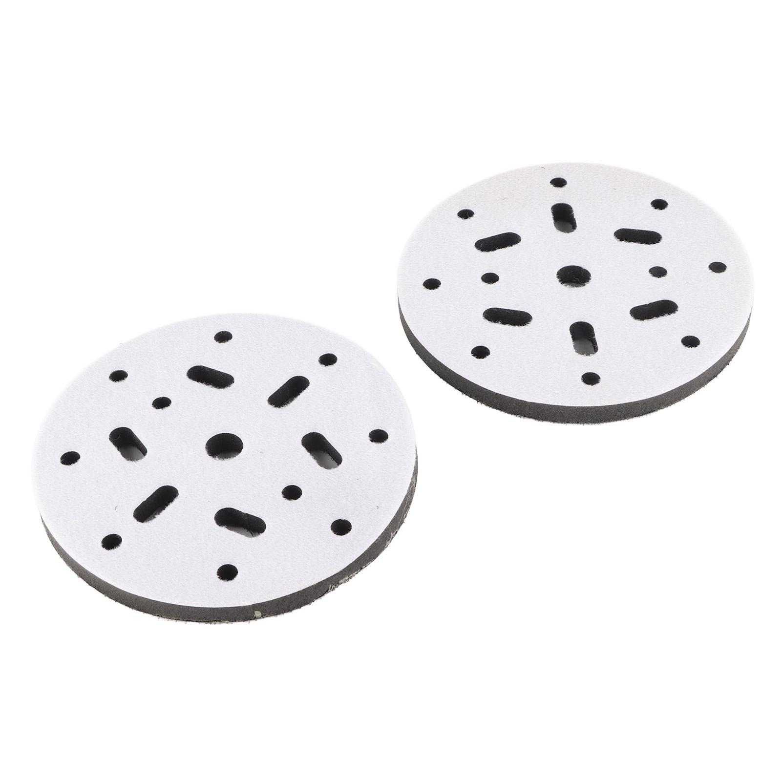

10 шт. Интерфейсная буферная прокладка мягкой плотности 6 дюймов 17 отверстий губчатая интерфейсная подушечка для полировки
