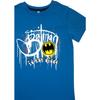 Batman Boys Graffiti Short-Sleeved Long Pyjama Set